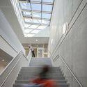Three Schools - One Process / gmp Architects - Interior Photography, Stairs, Glass, Concrete, Handrail